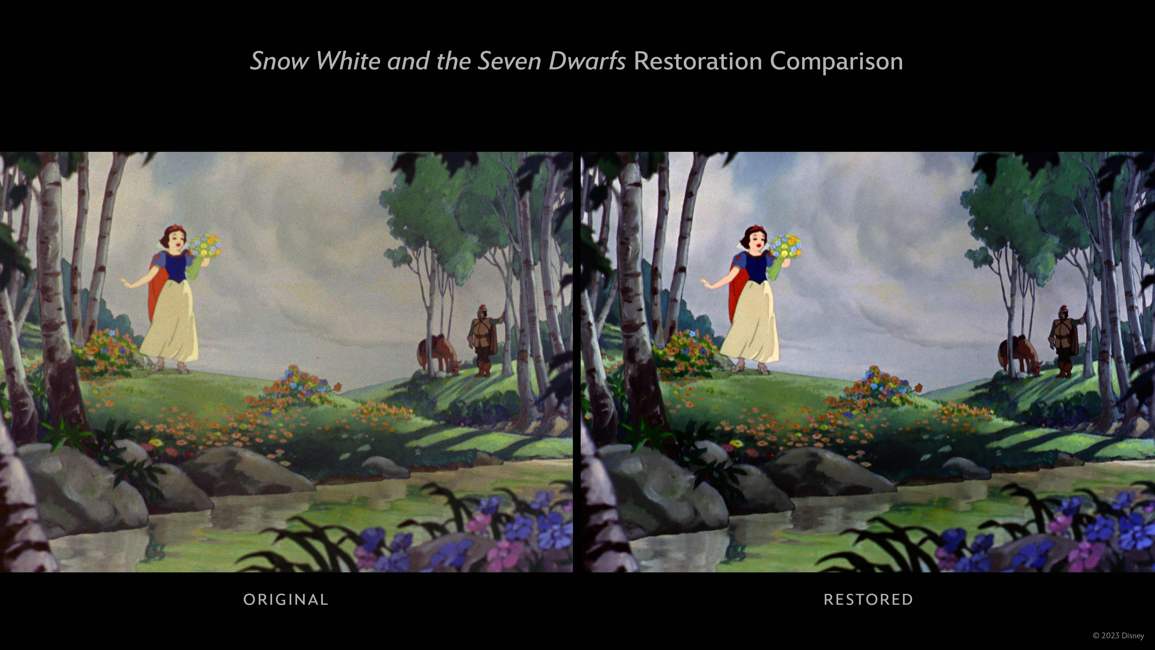 Animated Classic Snow White And The Seven Dwarfs Comes To Disney In An All New Stunning K