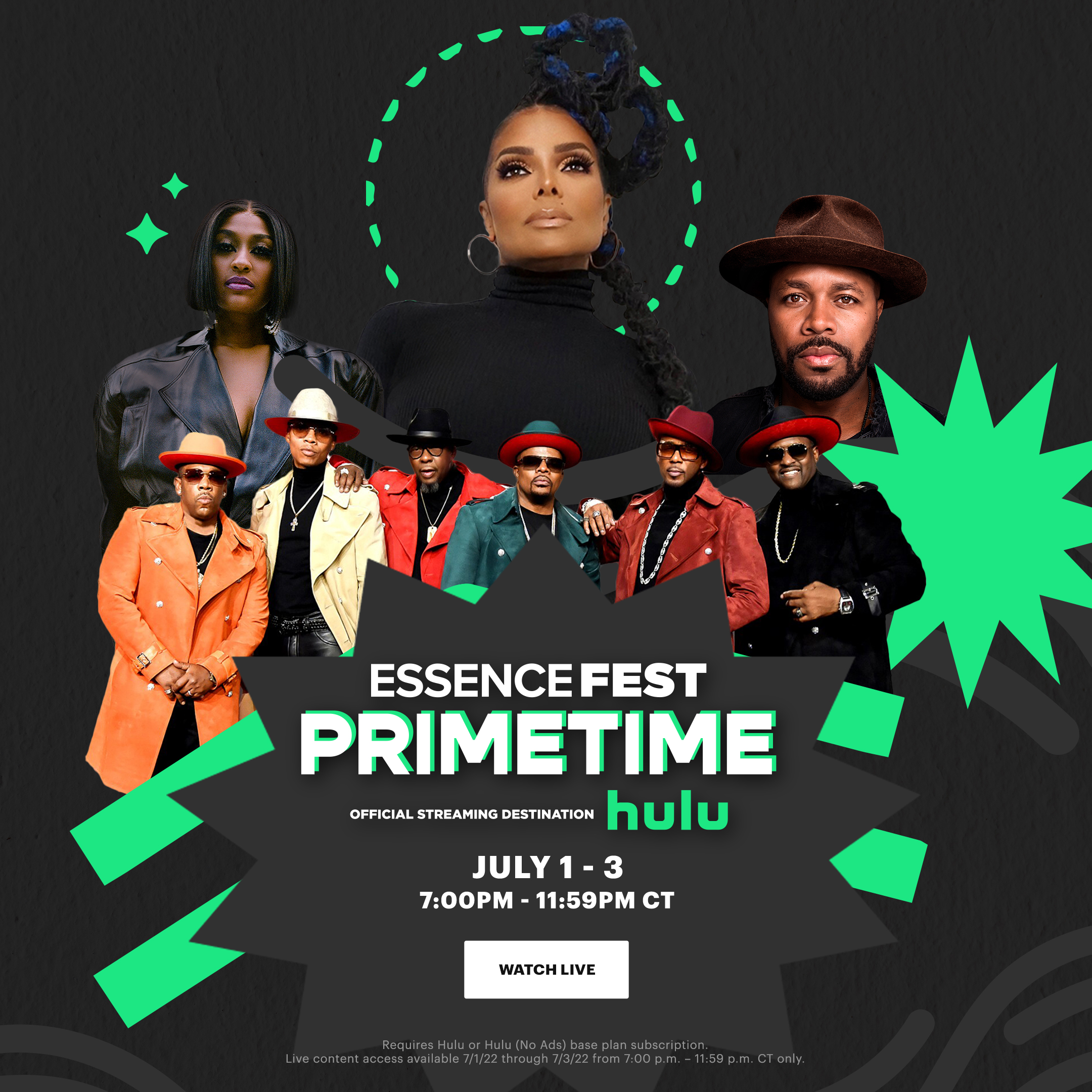 Hulu Is the 'Essence Fest Primetime' Official Streaming Destination for