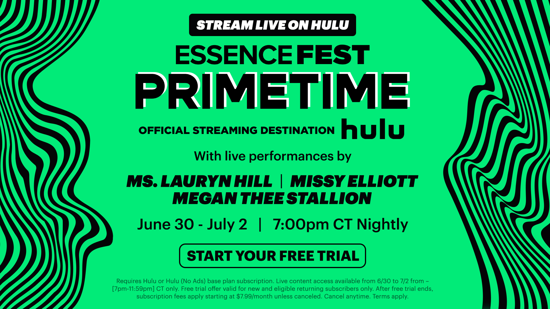 Hulu Is the Essence Fest Primetime Official Streaming Destination for 2023 Whats On Hulu