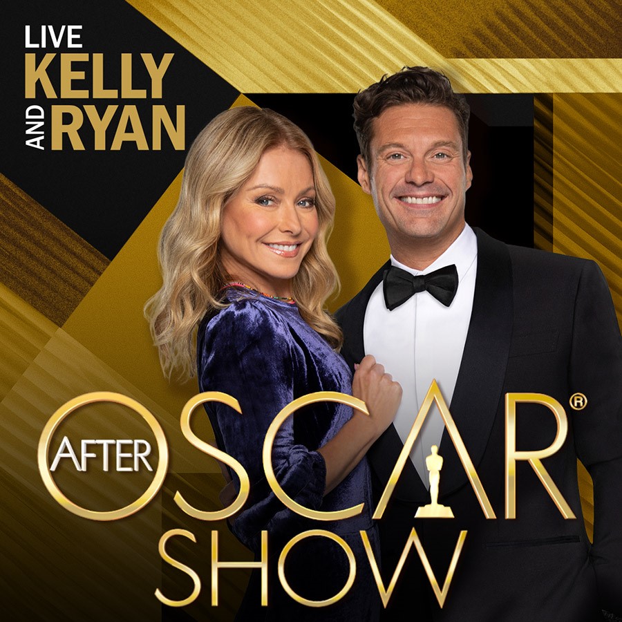 Live With Kelly and Ryan Will Host Their After Oscar Show Monday, April  26: 