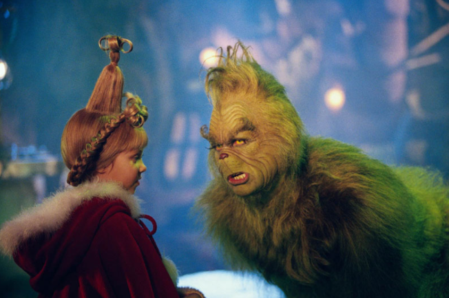 Scene from Dr Seuss' The Grinch