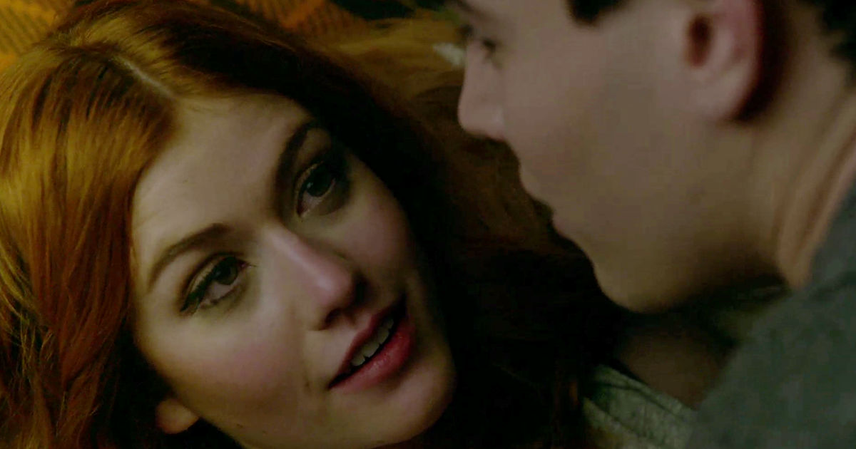 Simon & Camille Kiss Shadowhunters