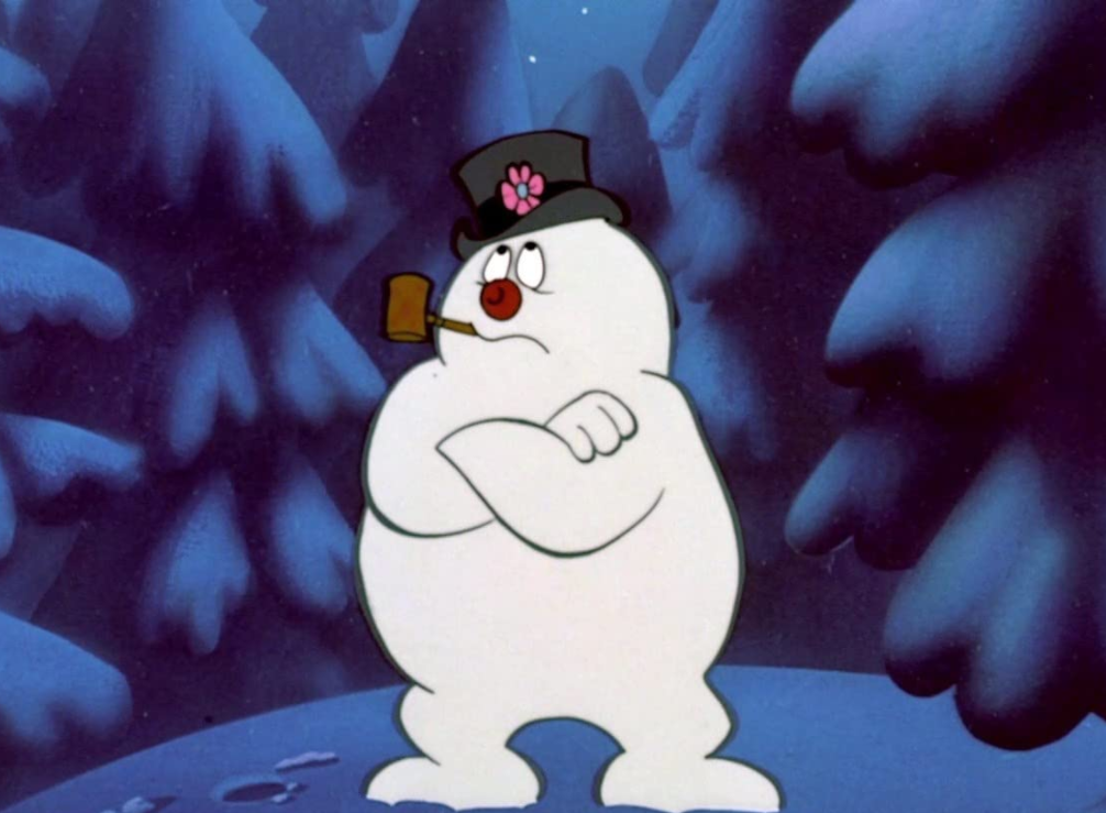 Scene from Frosty the Snowman